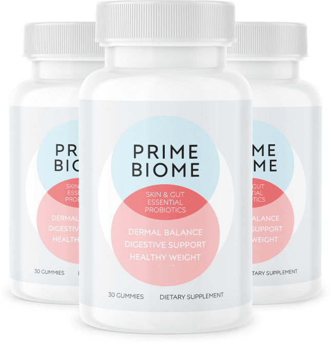 PrimeBiome - 2 + 1 Bottles